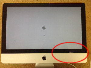 imac 液晶ガラス割れ