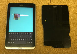 Acer ICONIA W4-820 画面交換