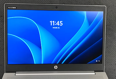 液晶交換後のProBook 450 G6