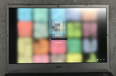 PC-GN20N2LAH 液晶交換作業