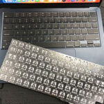 MacBook Air M2 A2681のキーボード交換修理