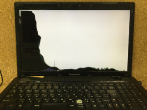 G580 画面割れ