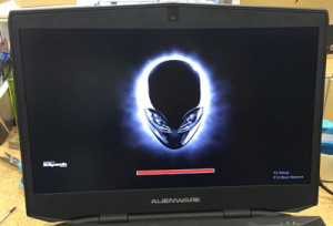 ALIENWARE 17 液晶交換