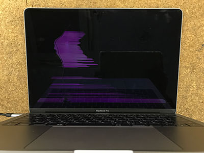 Macbook Proの画面が壊れた場合の修理内容 費用は 液晶修理センター