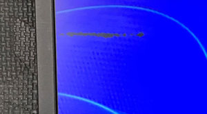 パソコンの画面にシミが発生