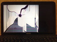 東芝　T552/58GBD　液晶修理前