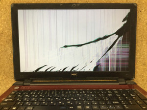 NEC GN17CJ/S7 液晶割れ