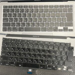 MacBook Air M1 A2337のキーボードが剥がれた修理 部品交換