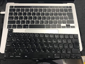 MacBook Pro A2251 キーボード交換