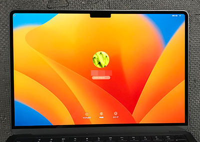 MacBook Air M2 2022 ジャンク 画面故障 MacBook Air M2 A2681の液晶修理 画面割れ パネル交換
