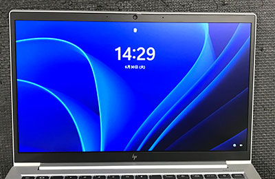 EliteBook 830 G7 液晶割れ 修理後