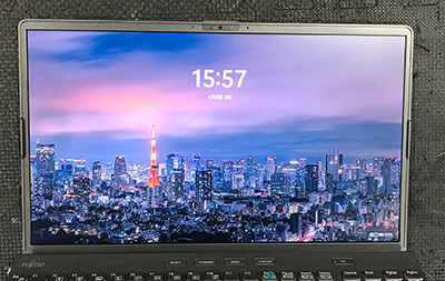 FMVA52H2BB 画面が暗い 修理後