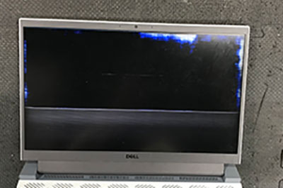 G15 5511 表示不良 修理前