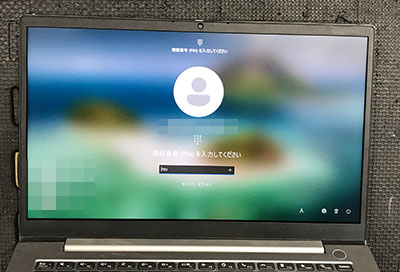 ThinkBook 14 Gen 4 液晶割れ 修理後