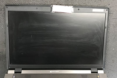 W370ET 画面が映らない 修理前