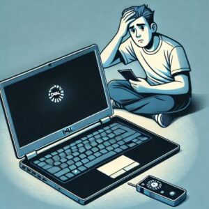 dell 画面がつかない、映らない