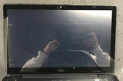 FMVA77WB 画面が映らない修理