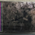 【MacBook Air 2022】液晶にクラックで映像が黒く｜静岡県からの宅配修理で液晶パネル交換対応