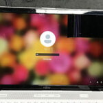 富士通 FMVWB3A35Wの液晶割れを宅配修理で解決｜高知県からのご依頼