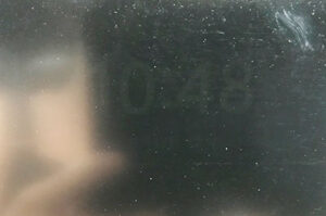 画面がうっすらしか映らない