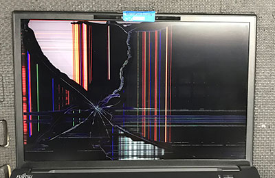 東京からPC修理依頼｜富士通 LIFEBOOK U9313RX の液晶割れを宅配修理で