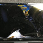 富士通 LIFEBOOK AH77/E3（FMVA77E3B）液晶割れは宅配修理でパネル交換
