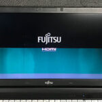 富士通 LIFEBOOK A747/R 液晶に横筋が入る症状の修理事例｜鎌倉市