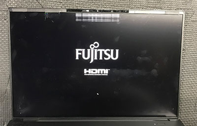 FMVUH01004　画面故障