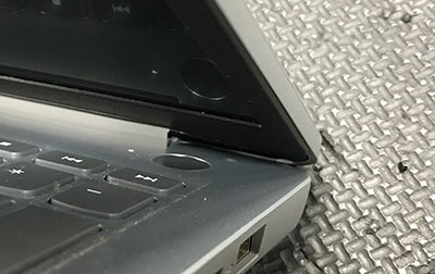 ideapad 1 15ADA7 ヒンジ故障 修理後