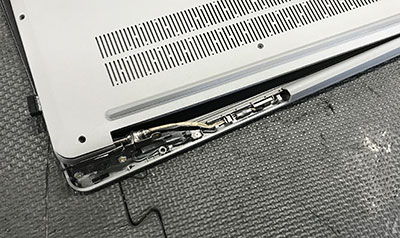 ideapad1 ヒンジ修理