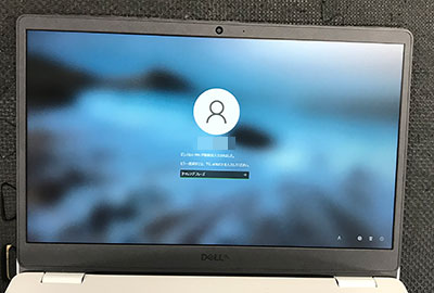 inspiron 3505 画面が映らない 修理後