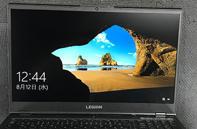 Legion 5 15IMH05H 液晶割れ 修理後