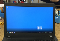 ThinkPad Edge E560 液晶パネル交換後