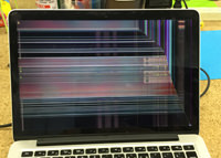 MacBook Pro A1502 液晶割れ
