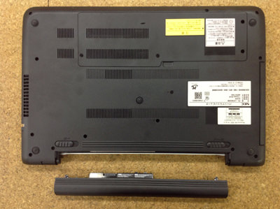 NEC LaVie S PC-LS150SSW 液晶修理・分解方法